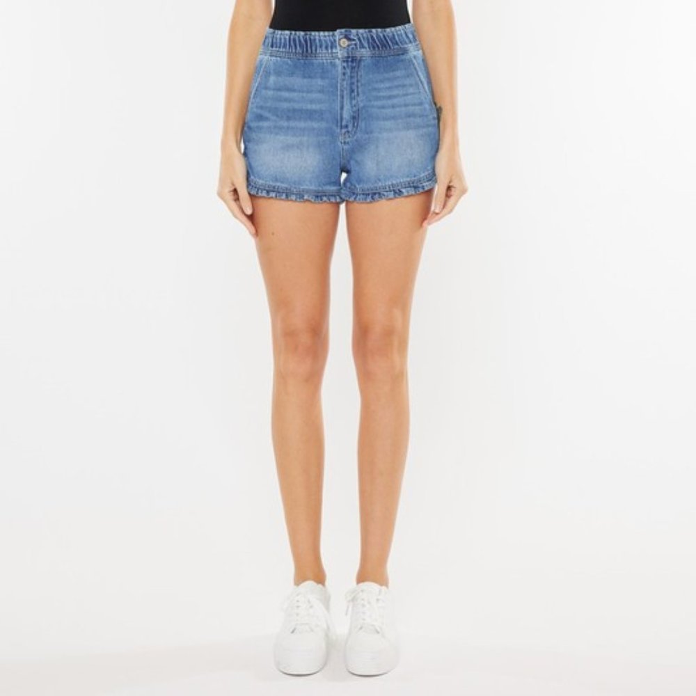Kancan Ruffle Hem Shorts - Picture 13 of 13
